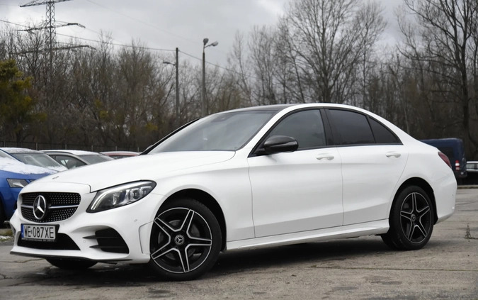 Mercedes-Benz Klasa C cena 126688 przebieg: 157000, rok produkcji 2019 z Sieniawa małe 326